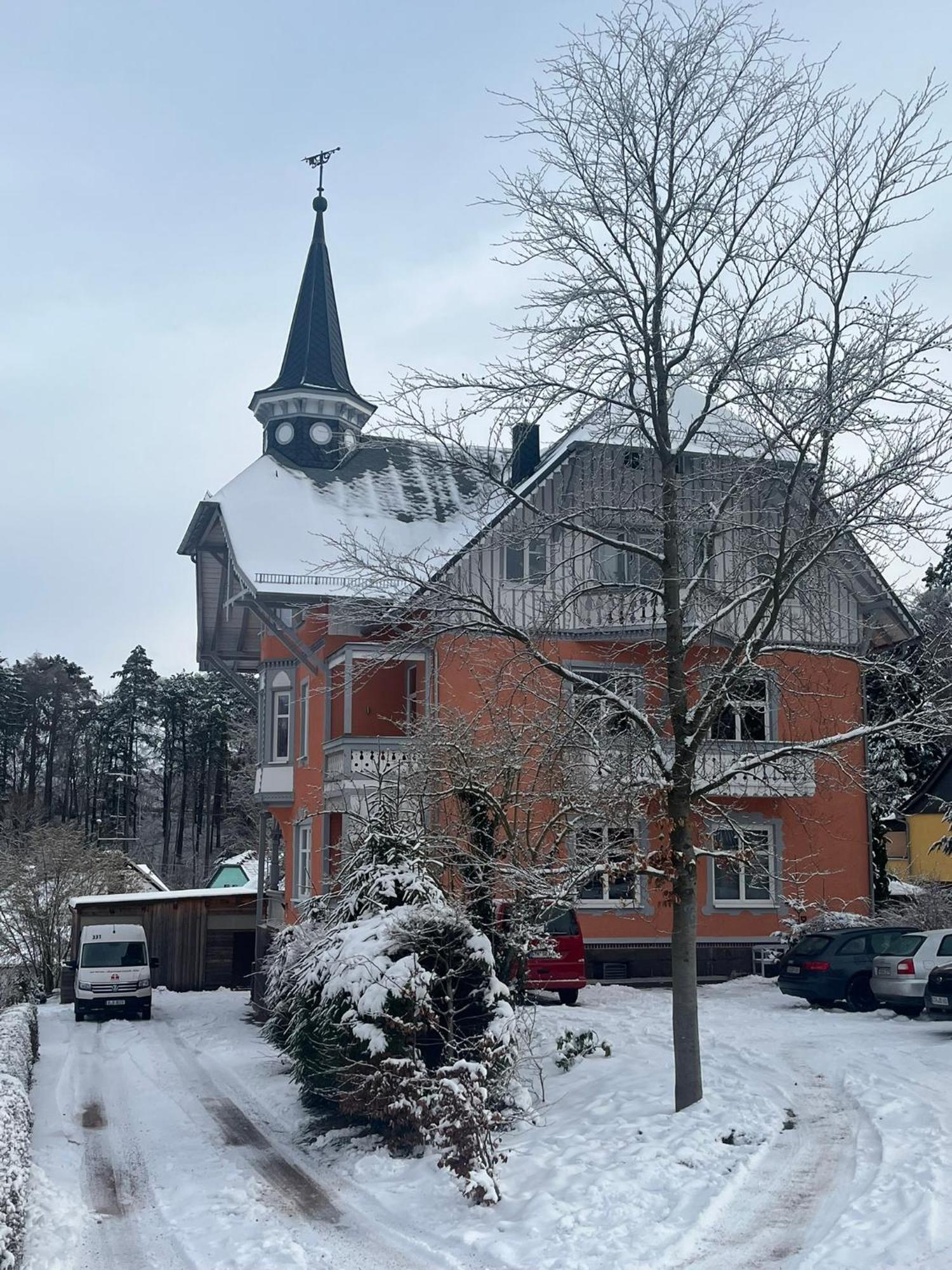 Moderne Ferienwohnung In Alter Villa Georgenthal  Exterior foto